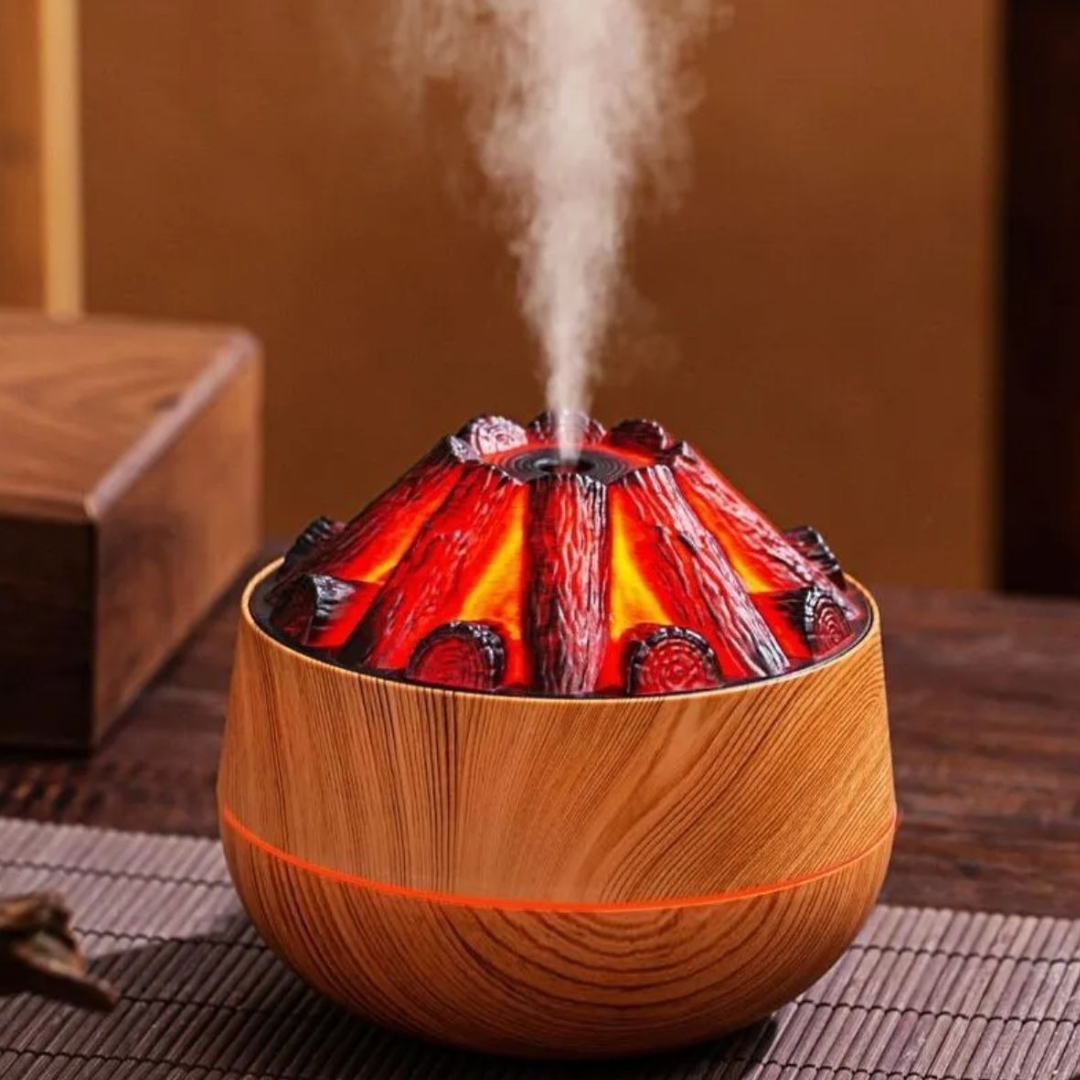 Зволожувач повітря нічник Вулкан 300 мл с LED підсвічуванням і таймером (V-300) - фото 2 Зволожувач повітря нічник Вулкан 300 мл с LED підсвічуванням і таймером (V-300) - фото 2