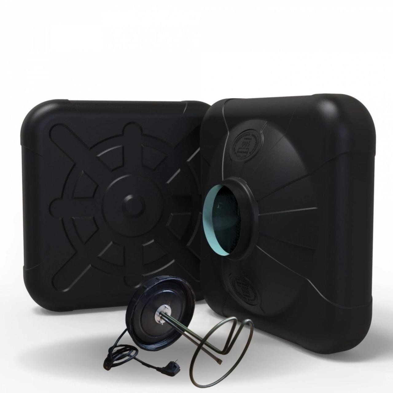 Бак з підігрівом Європласт ТЕН 2 кВт для душу 100 л - фото 4