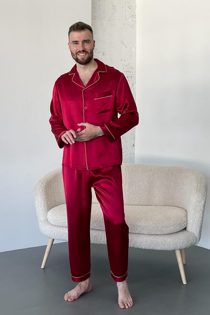 Пижама Silk Kiss Лондон M Красный (12765493) Пижама Silk Kiss Лондон M Красный (12765493)