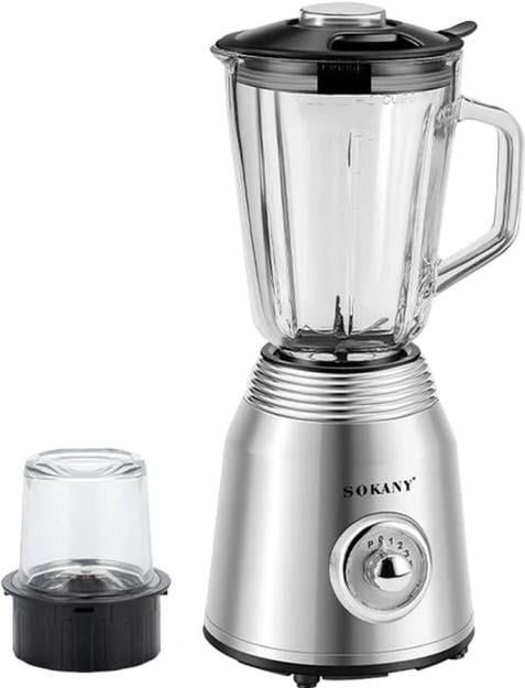 Блендер стационарный Sokany SK-186 800 Вт с чашей 1,5 л (SK186)