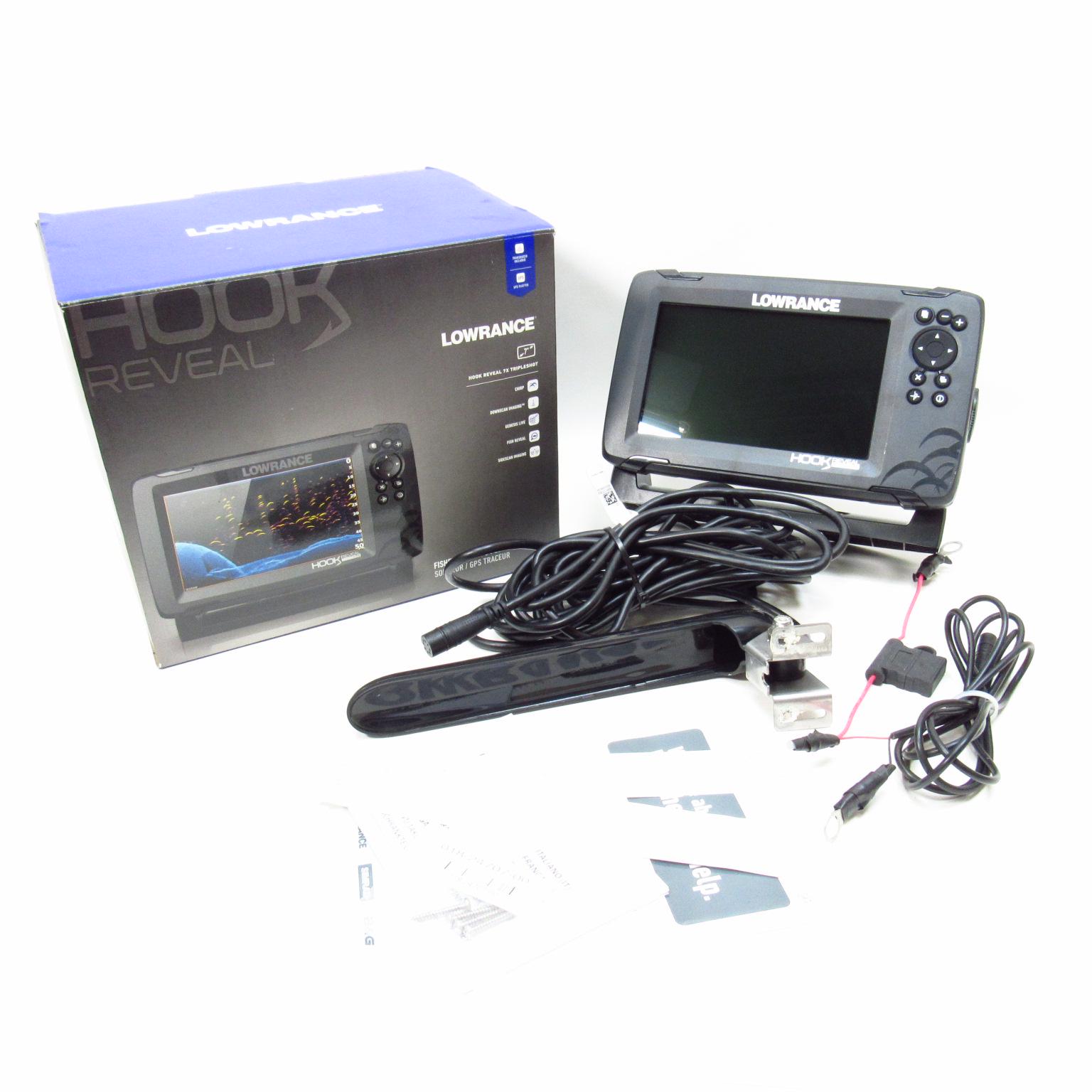 Эхолот Lowrance Hook Reveal 7 tripleshot (000-15520-001) - фото 7