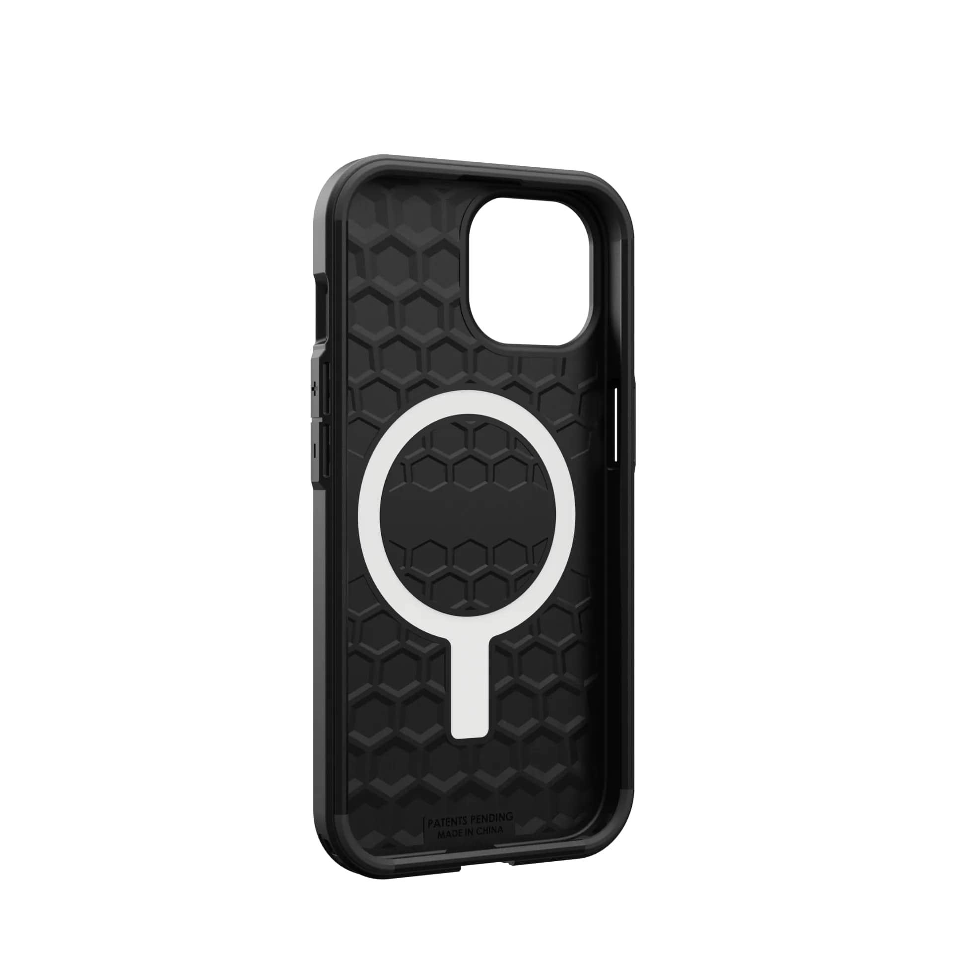 Чехол накладка для телефона UAG Civilian Magsafe Apple iPhone 15 Black - фото 10