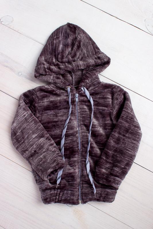 Джемпер для мальчика на молнии Носи свое 86 Серый (6071-035-4-v25)