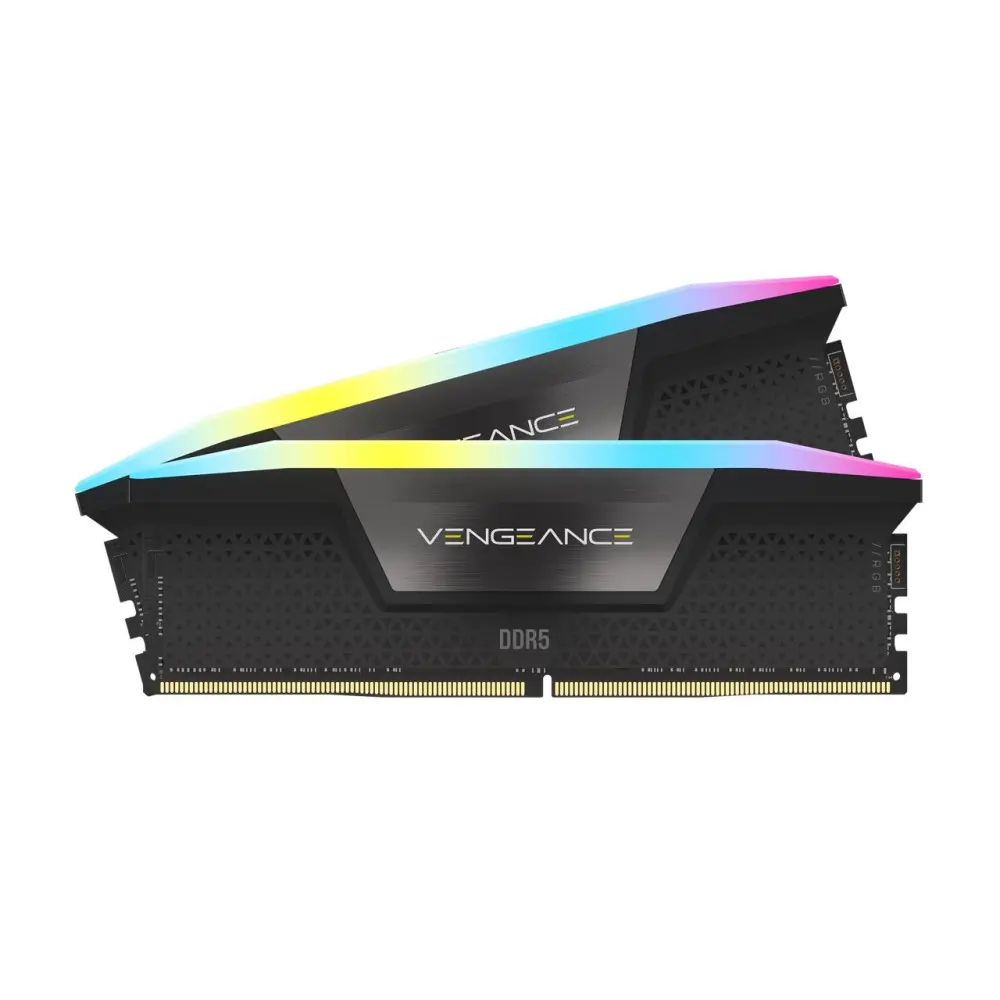 Оперативная память Corsair Vengeance RGB DDR5 2x32GB/5600 Black (CMH64GX5M2B5600C36)