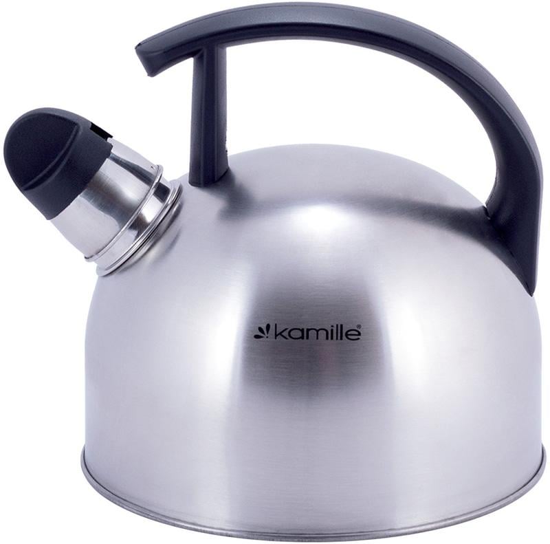 Чайник Kamille Whistling Kettle из нержавеющей стали со свистком 1,5 л (KM-1080) - фото 2