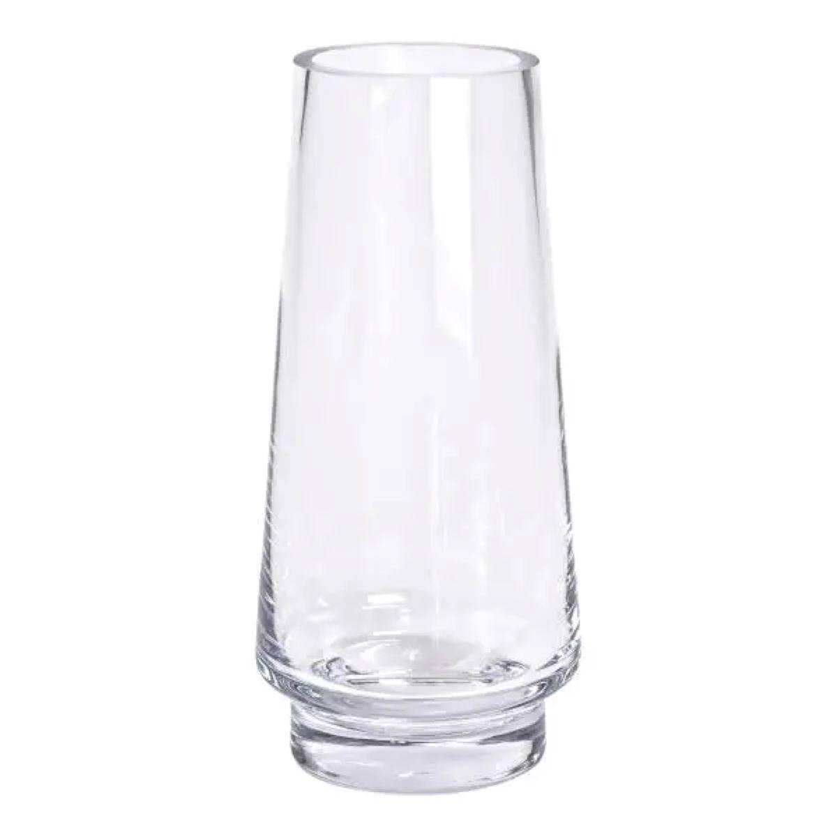 Ваза стеклянная для цветов Light House 2,6 л 30 см Прозрачный (LG-20192)