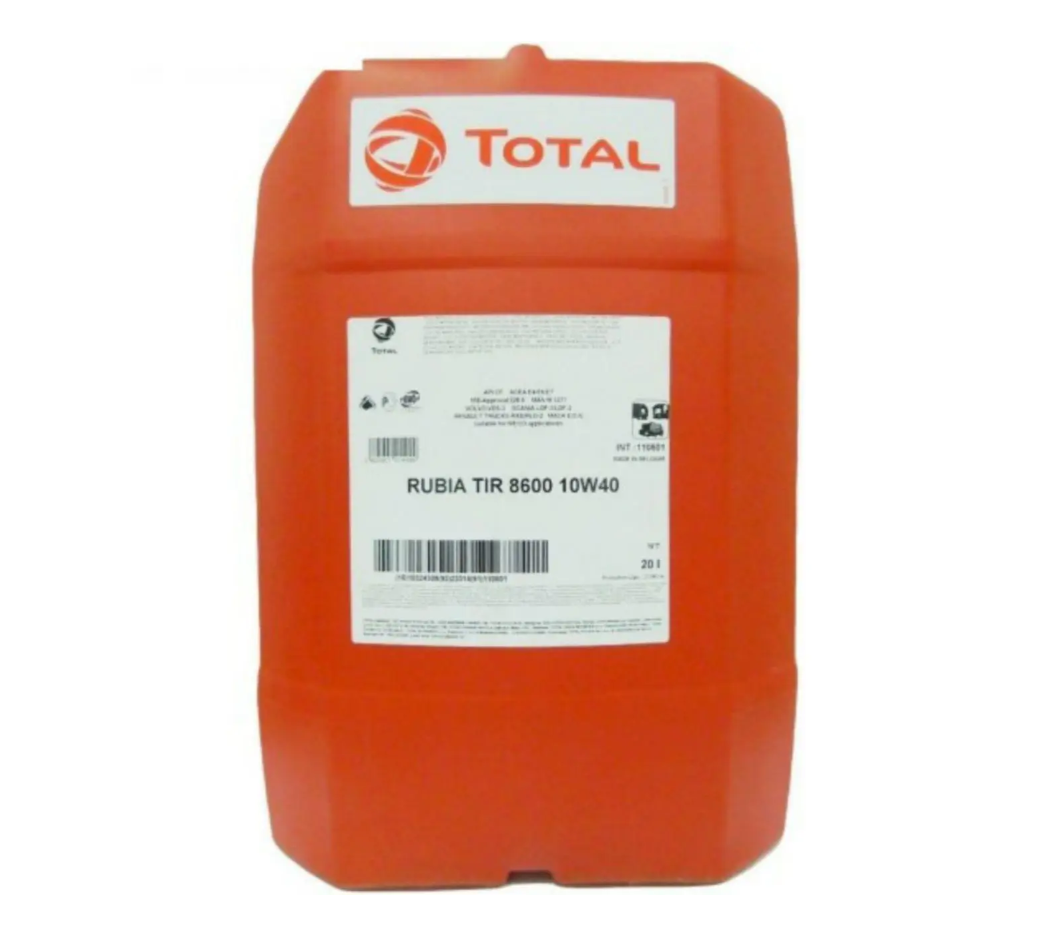 Моторное масло Total Rubia TIR 8600 10W-40 20 л (110801)