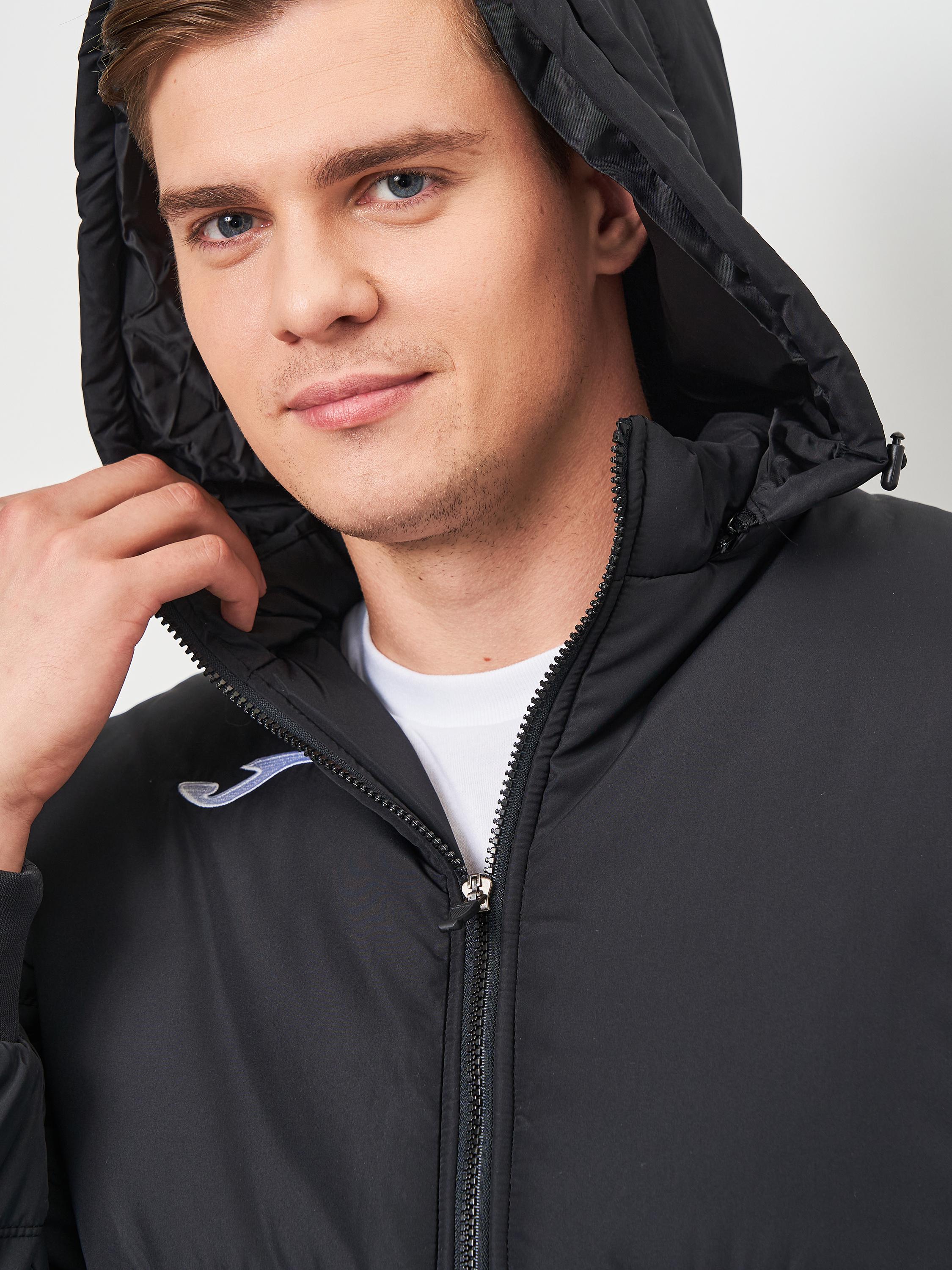 Куртка зимова Joma 102258.100 Urban Iv Anorak L Black (8424309547066) - фото 4