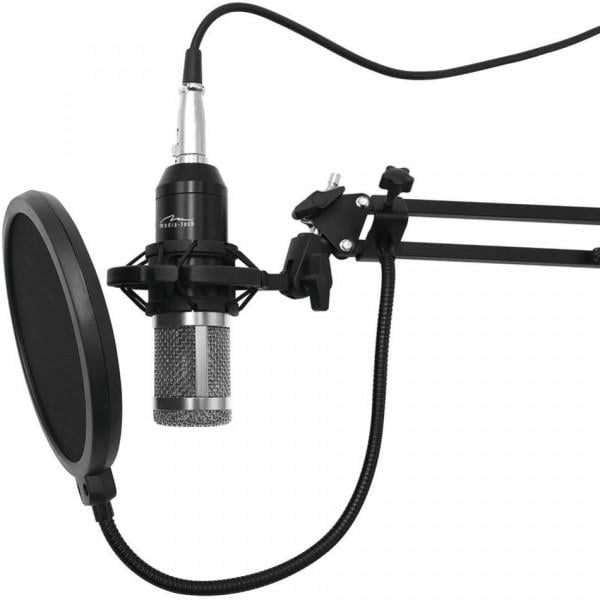 Микрофон Media-Tech MT397S XLR USB Серебристый Микрофон Media-Tech MT397S XLR USB Серебристый