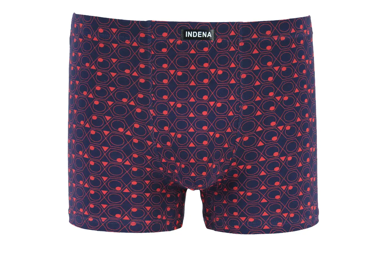 Мужские боксеры стрейчевые Indena 2XL р. 48-50 2 шт. Красный (81024)