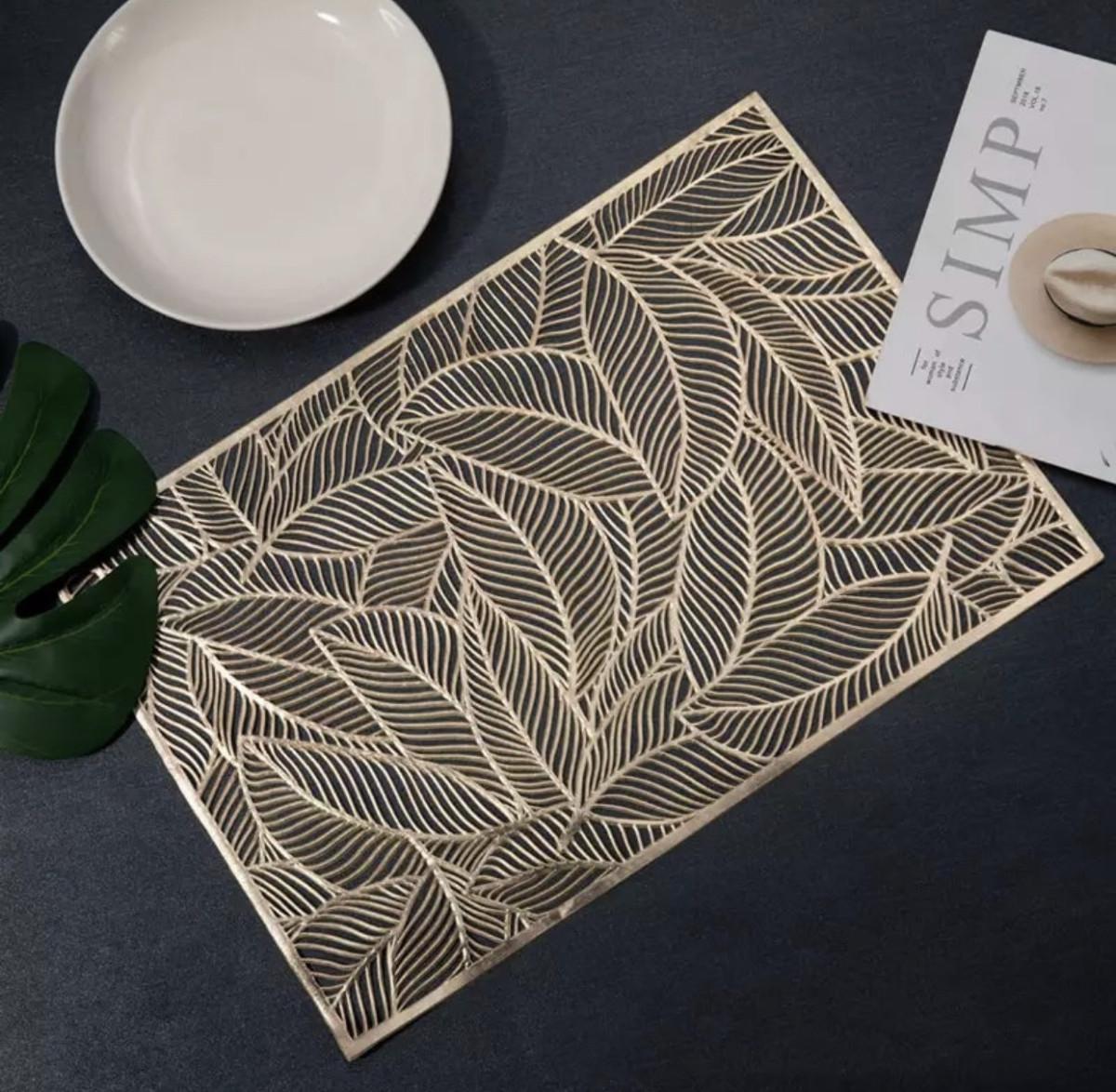 Салфетка сервировочная 5476 45х30 см Золотистый (4220859)