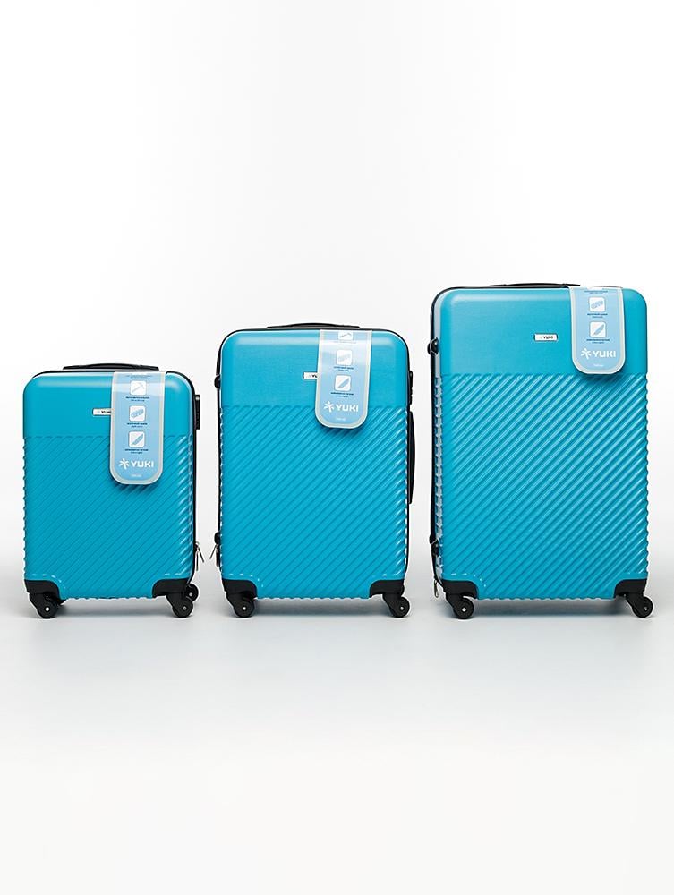 Чемодан мужской L Голубой (ЦБ-00230020) - фото 5