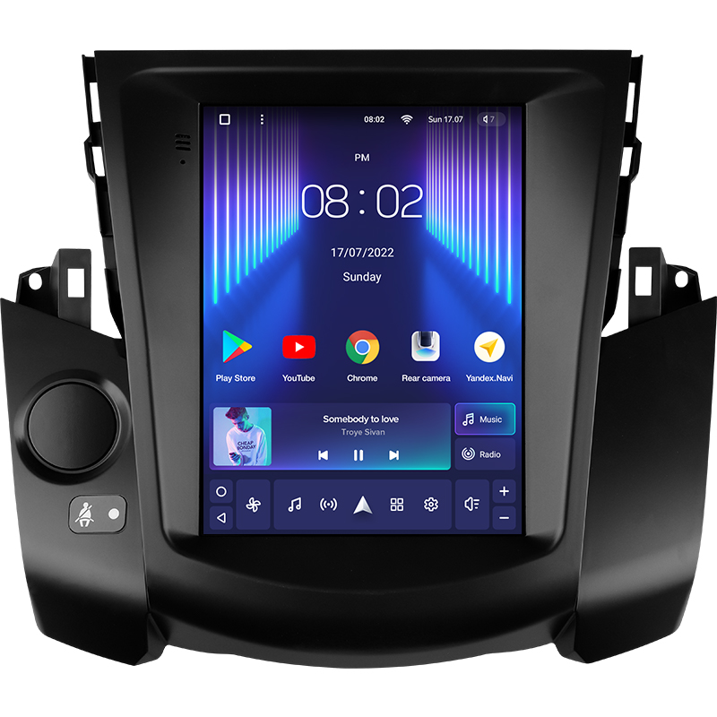 Автомагнитола штатная Teyes TPRO 2 для Toyota RAV4 3 XA30 Tesla style 2005-2013 Android TPRO2 4+64 Wi-Fi/4G (1638584722)