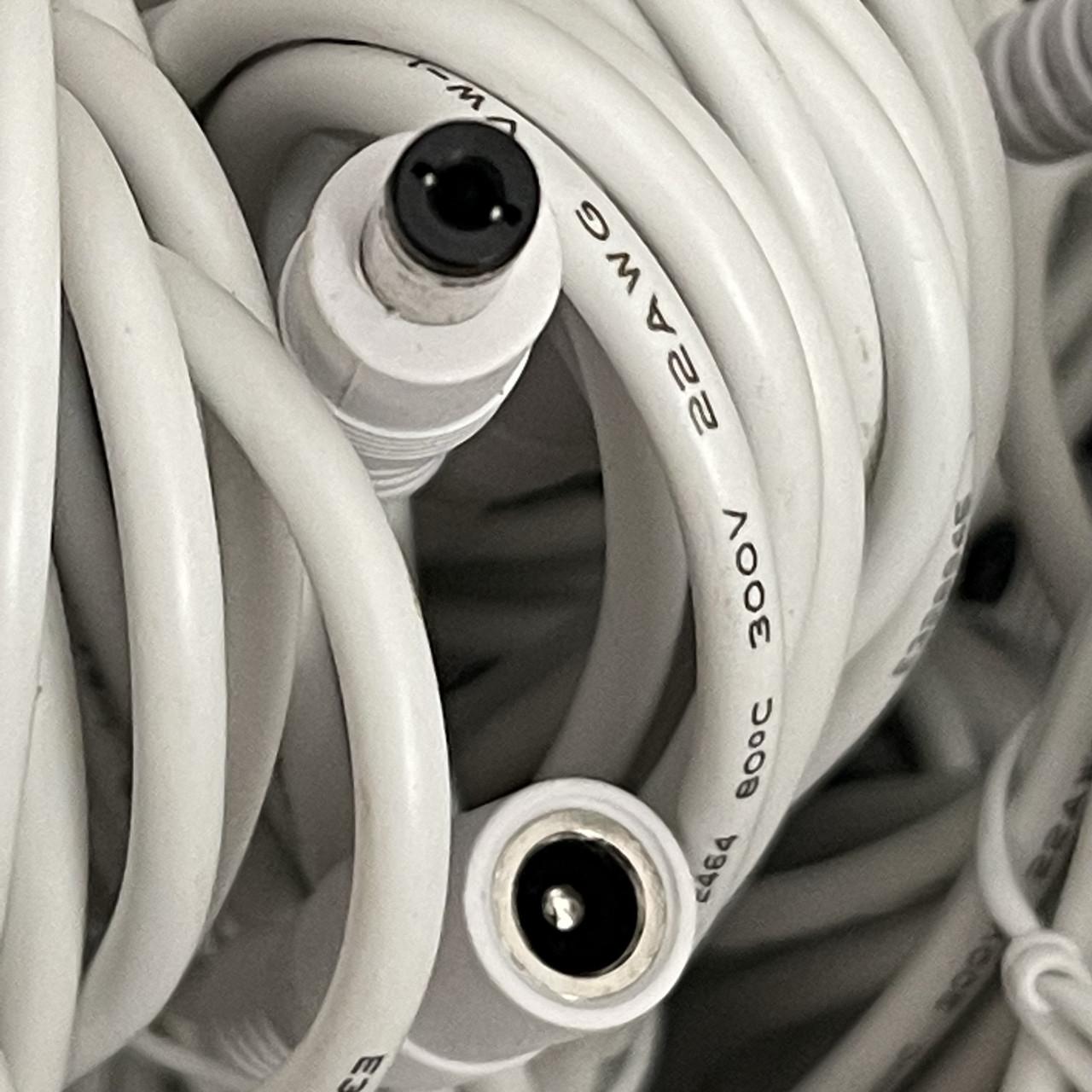 Кабель питания NK 12V 10 м 12V 5,5x2,1 мм Белый - фото 7