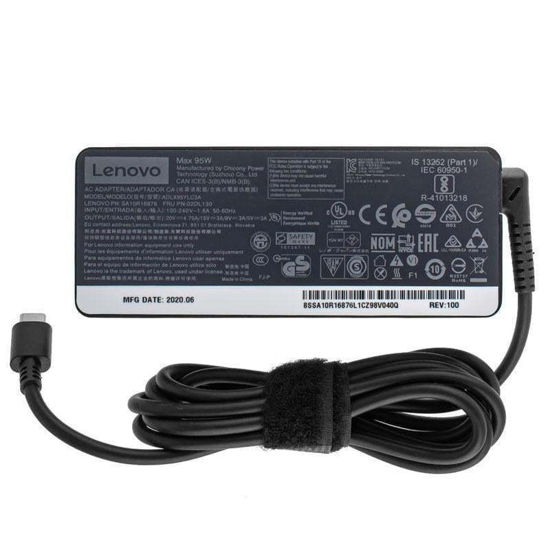 Блок питания для ноутбука Lenovo Ideapad 5-14IIL05 20V 4,75A 90W USB TYPE-C (217304)
