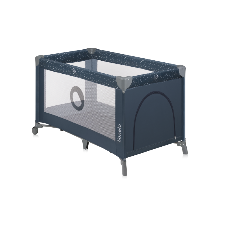 Манеж Lionelo STEFI Blue/Grey - фото 3