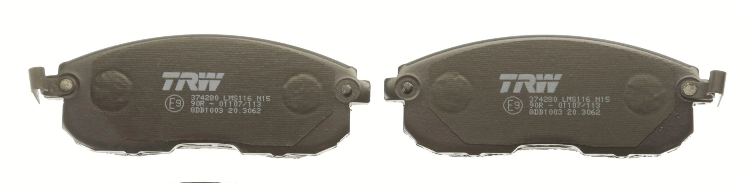 Комплект тормозных накладок для дисковых тормозов TRWGDB1003 (GDB1003)