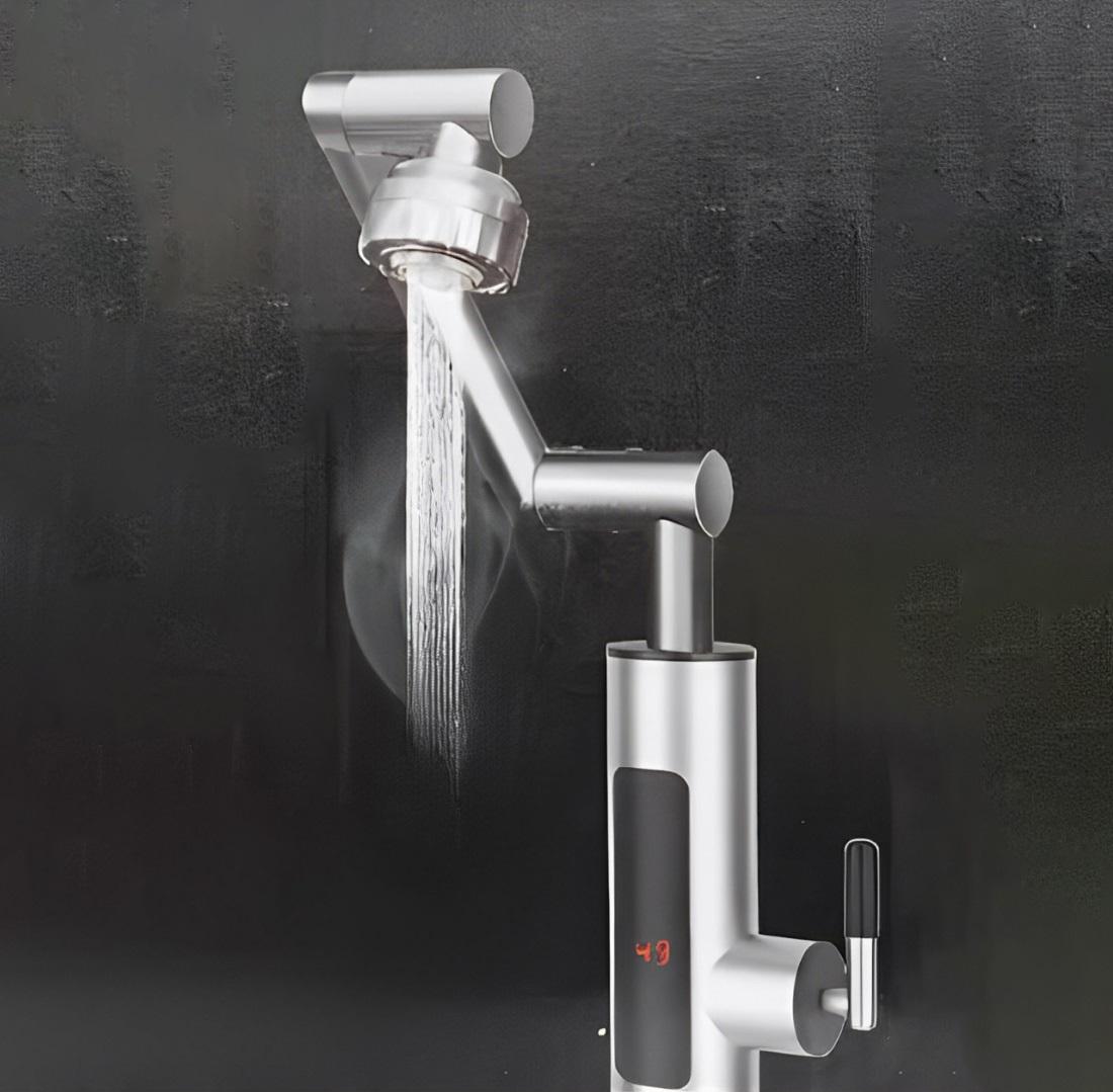 Водонагрівач електричний проточний RY-016 Хром - фото 3 Водонагрівач електричний проточний RY-016 Хром - фото 3