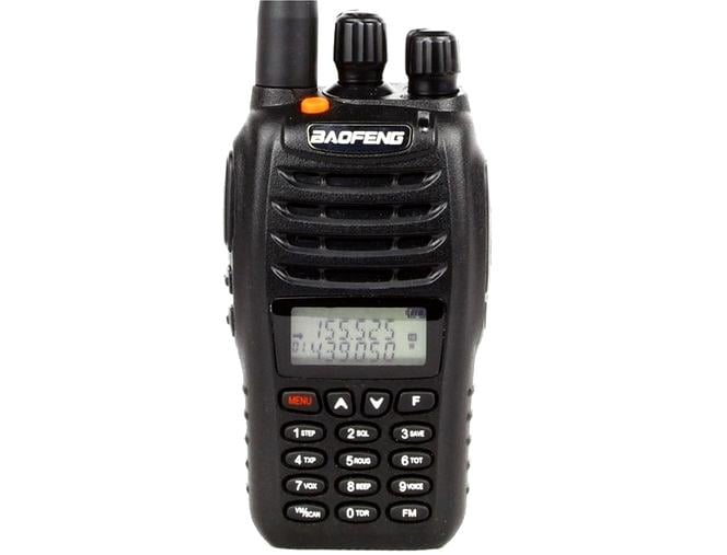 Рация двухдиапазонная Baofeng UV-B5/VHF/UHF 5 Ватт Черный (6395)