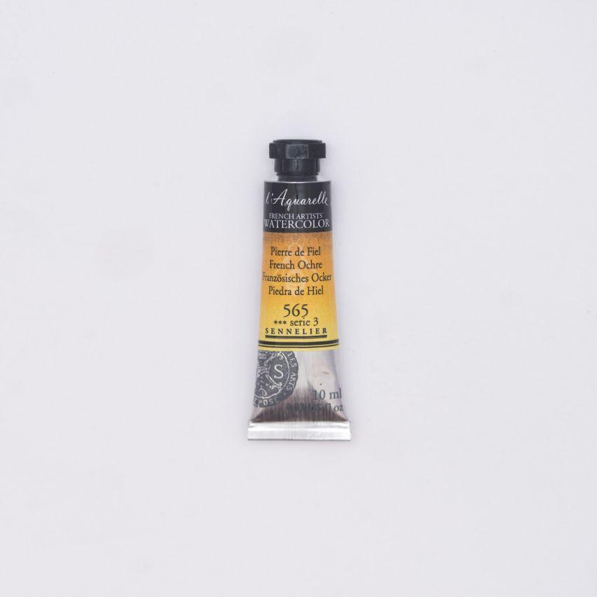 Акварель в тюбиках Sennelier L'Aquarelle S3 10 мл французская Охра
