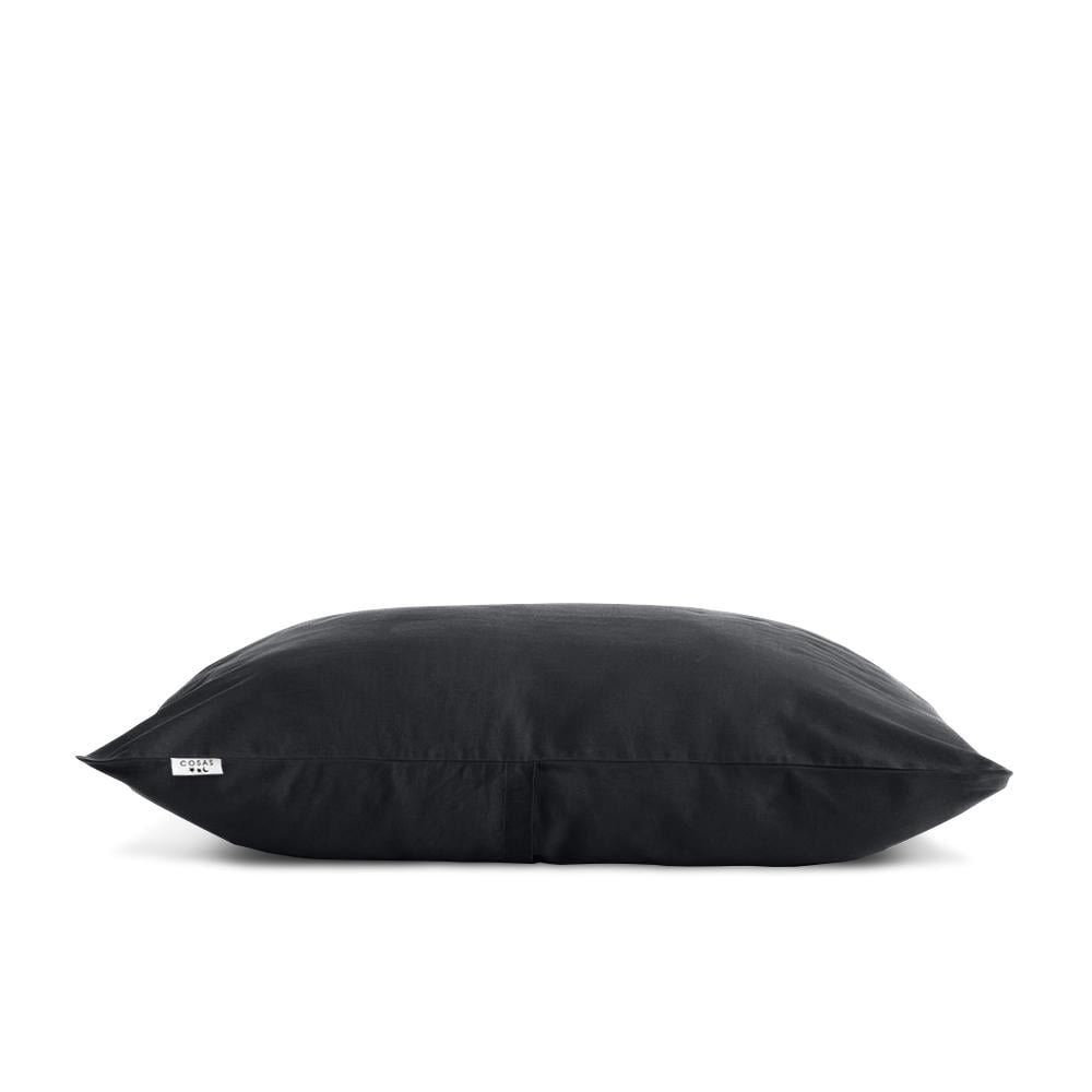 Наволочка евро SATIN BLACK 1 шт. 50х70 см