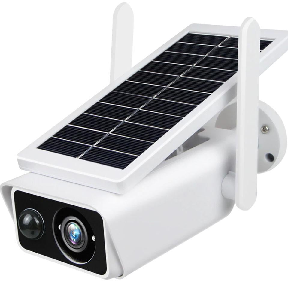 Камера видеонаблюдения Smart Camera iCSee APP Solar 3 MP Wi-Fi (IR004765)