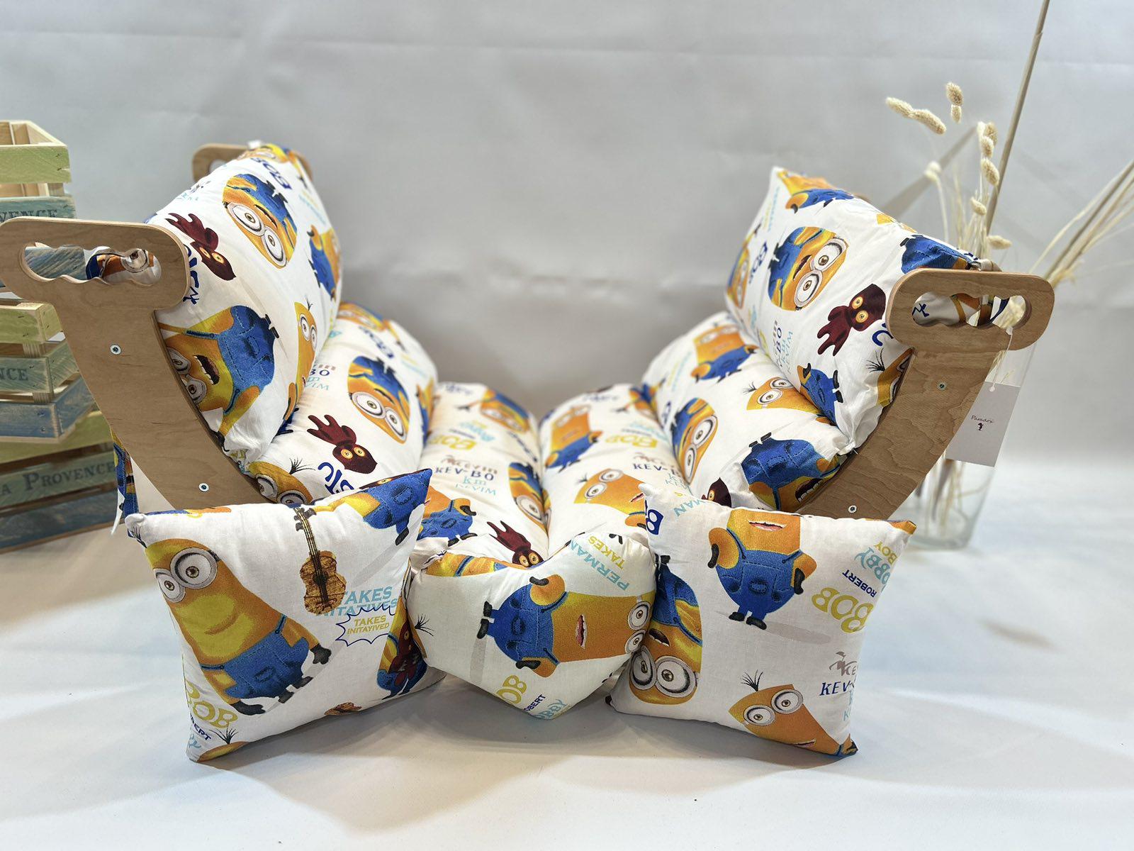 Детский тренажер с матрасом Paradox Арка Пиклер из натурального дерева (2901202345) - фото 3