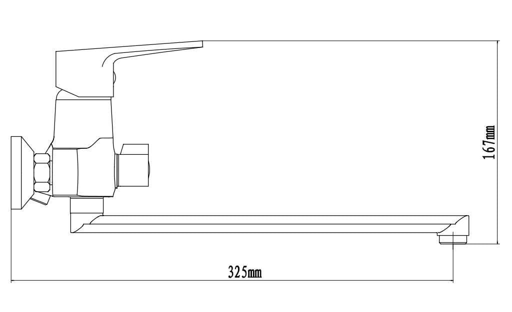 Змішувач для кухні Venta VG405LC (87557) - фото 2