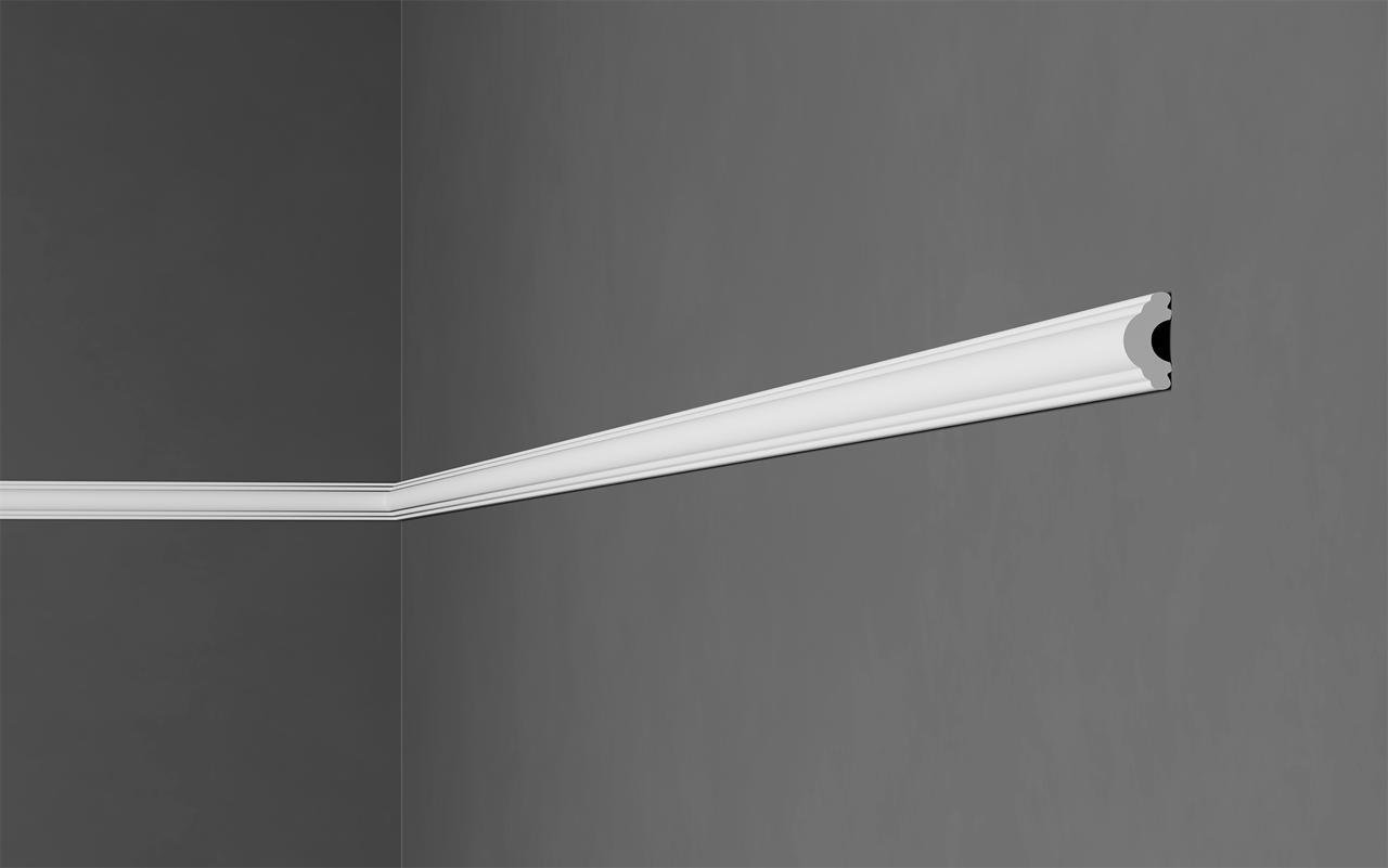 Молдинг стеновой дюрополимерный BW-01 25х14х2400 мм (BW-01 25х14х2400)