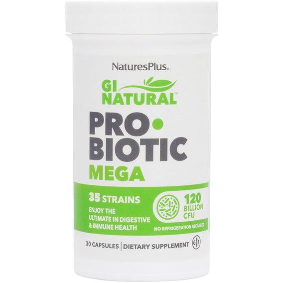 Пробиотик Nature's Plus Probiotic Mega 120 Billion CFU 30 Caps (NTP43902)