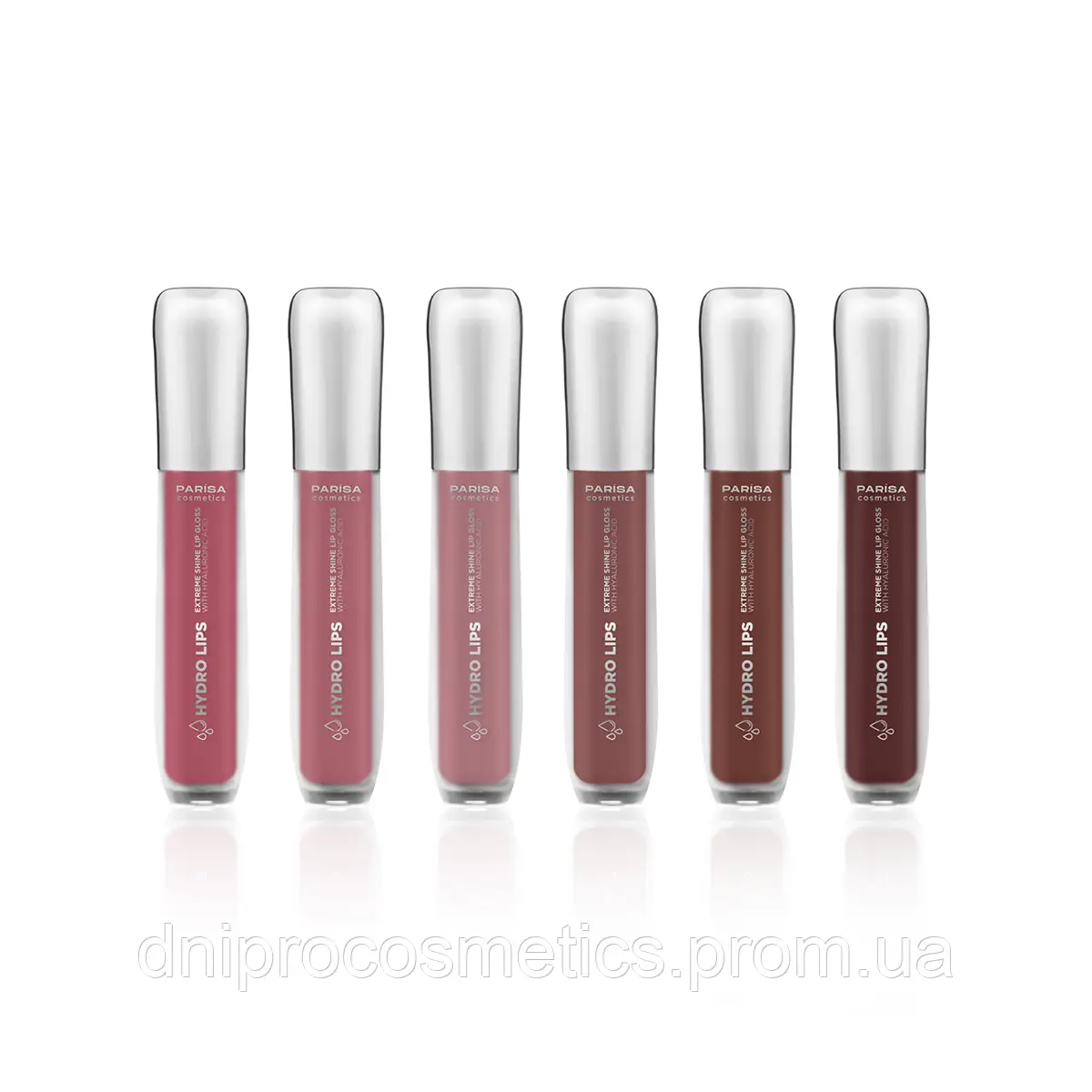 Блеск для губ PARISA COSMETICS Hydro Shine Lip Gloss РНL-06 №04 Spicy Brown - фото 4
