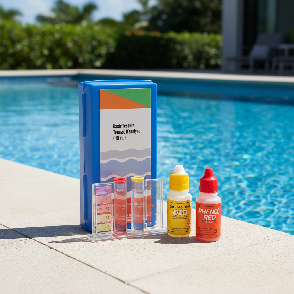 Тестер для бассейна Basic Cl/pH капельный (40188)