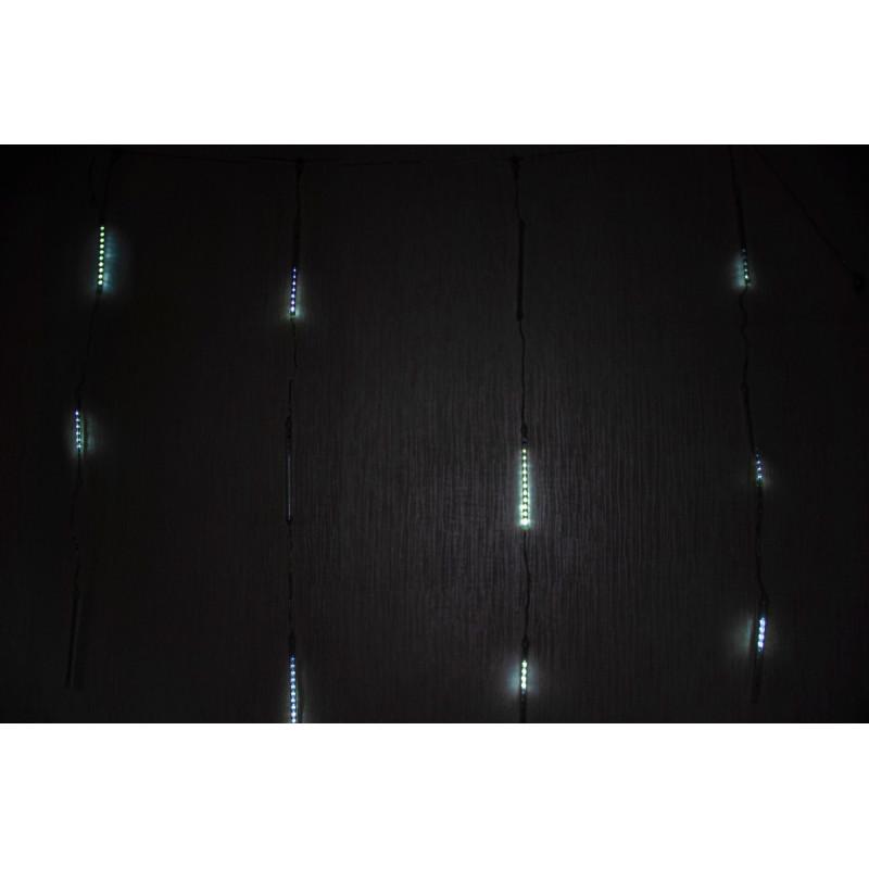 Гирлянда занавес снегопад 1,5x1,5 м 360LED белый IP44 (650187) - фото 2