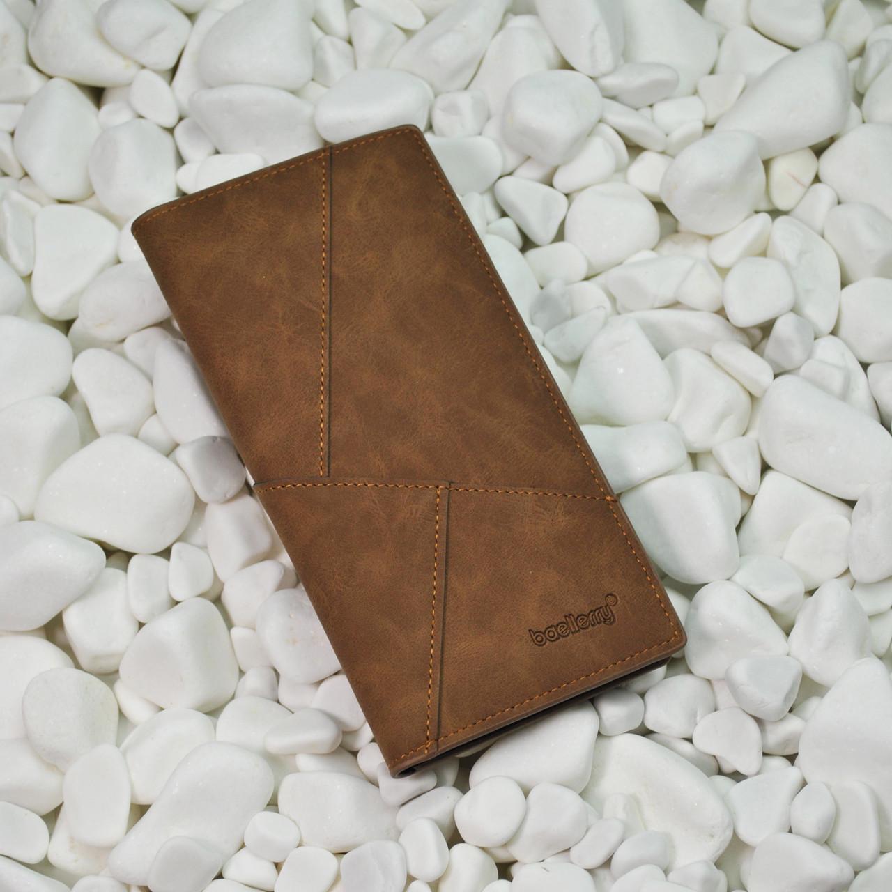 Кошелек Baellerry с монетницей Коричневый (w024-2) - фото 2 Кошелек Baellerry с монетницей Коричневый (w024-2) - фото 2