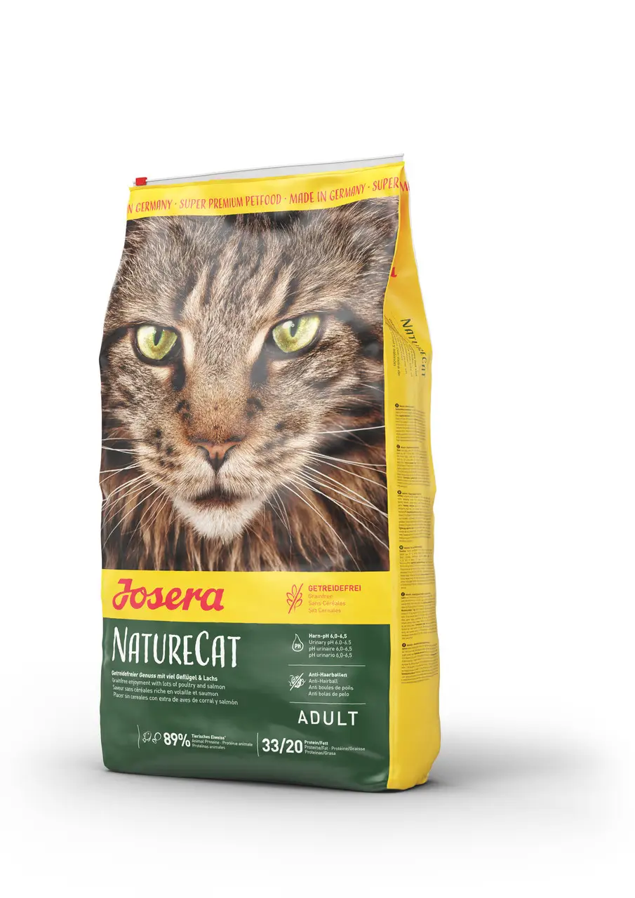 Корм Josera Nature Cat беззерновий для котів 10 кг