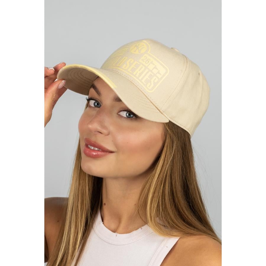 Бейсболка женская с накаткой котоновая на регуляторе Braxton 1551 One size Бежевый (301962)