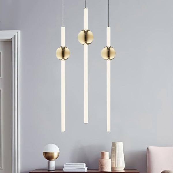 Підвіс LED ELEMENTS GOLD/WHITE L60/W10 (4) - фото 5