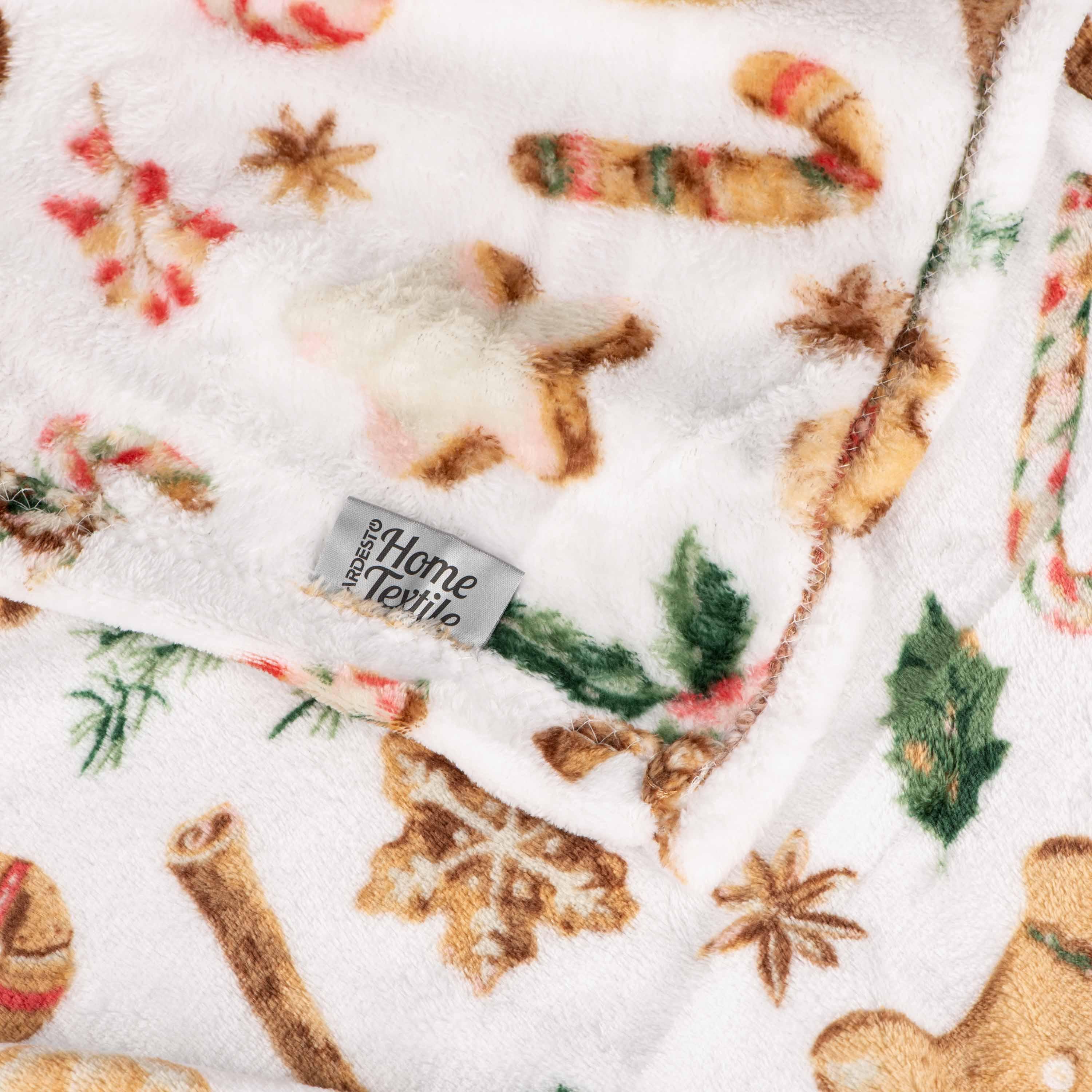 Плед Ardesto Flannel Імбирні пряники 160х200 см (ART0118PB) - фото 8