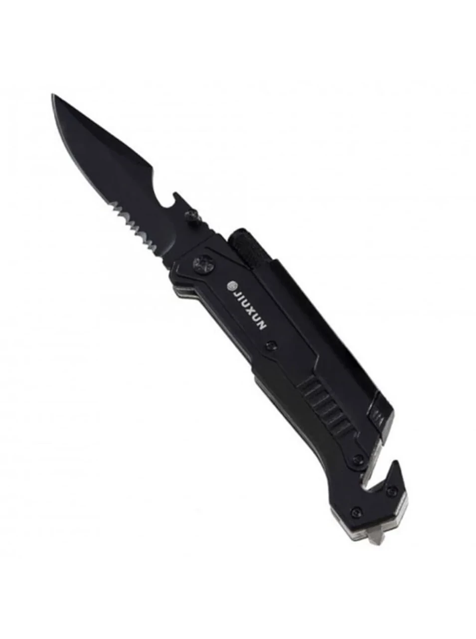 Складной нож-мультитул Jiuxun Tools Ninety Outdoor Folding Knife 7in1 Black