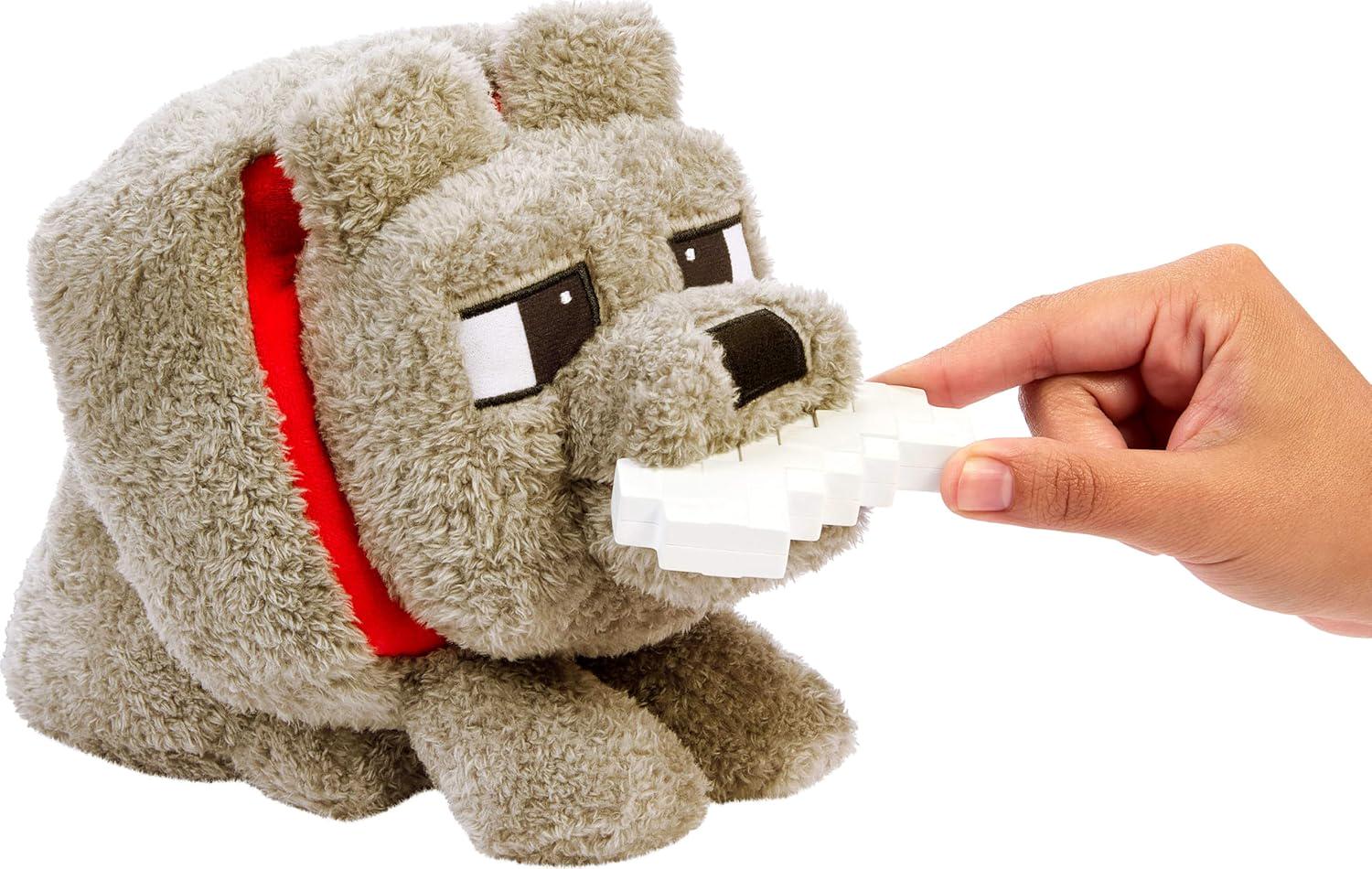 Интерактивная игрушка Minecraft Dennis The Wolf Plush Toy (588969986) - фото 6 Интерактивная игрушка Minecraft Dennis The Wolf Plush Toy (588969986) - фото 6