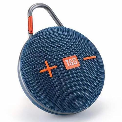 Колонка портативна Bluetooth TG648 з автовимкненням TWS Blue (2135321659)