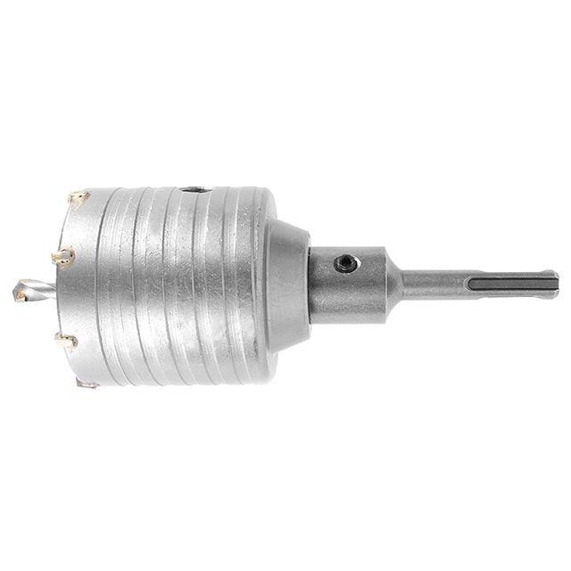 Сверло по бетону корончатое Intertool SD-7065 65 мм + переходник SDS Plus 100 мм - фото 3