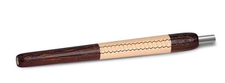 Мундштук для кальяна Wookah Wenge Leather Beige (LSwoohm005)