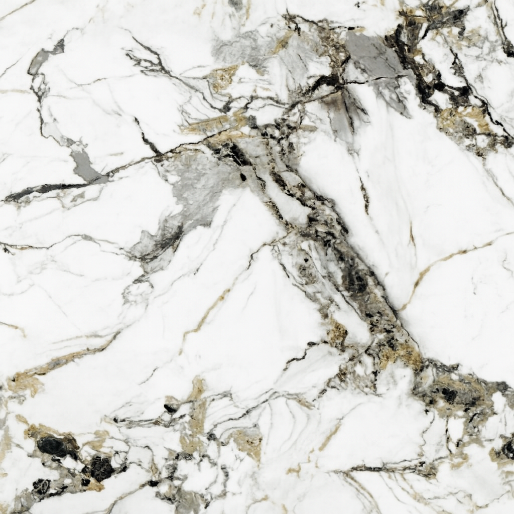 Клеенка на стол France MA-5454 Marble 1,4х30 м Белый (29079583)