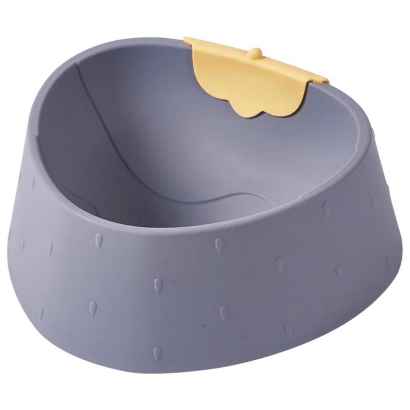 Миска Taotaopets 113313 Gray для кошек и собак Миска Taotaopets 113313 Gray для кошек и собак