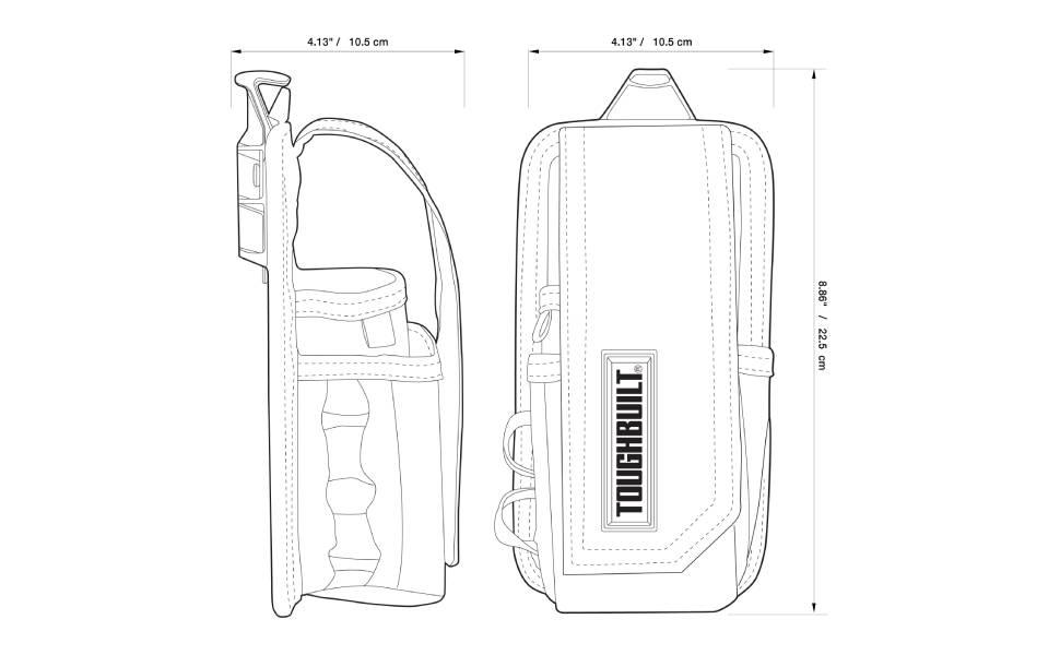 Чехол электрика ToughBuilt (TB-CT-34-B-BEA) - фото 10