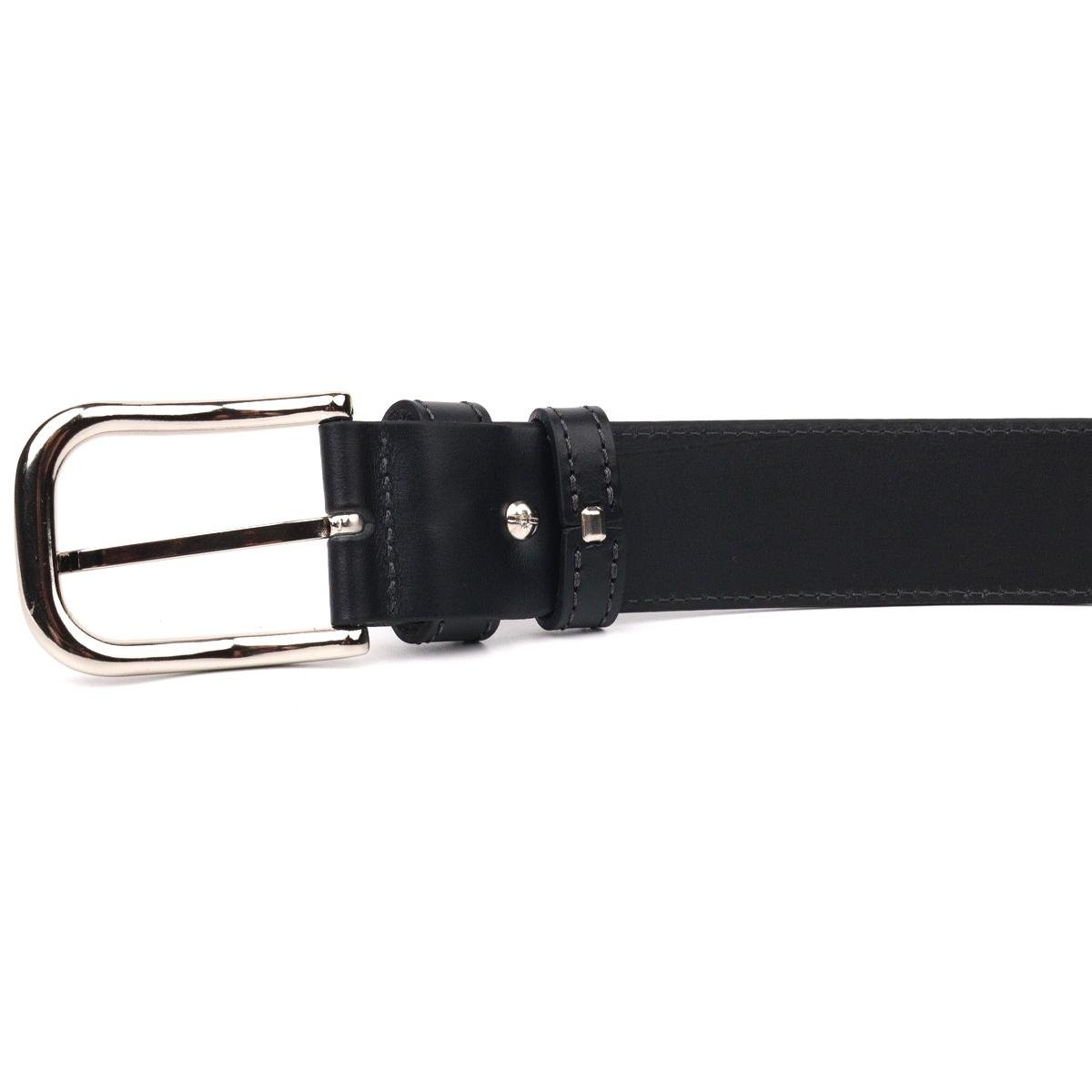 Ремень мужской GRANDE PELLE Leather Belt 21463 Черный - фото 4