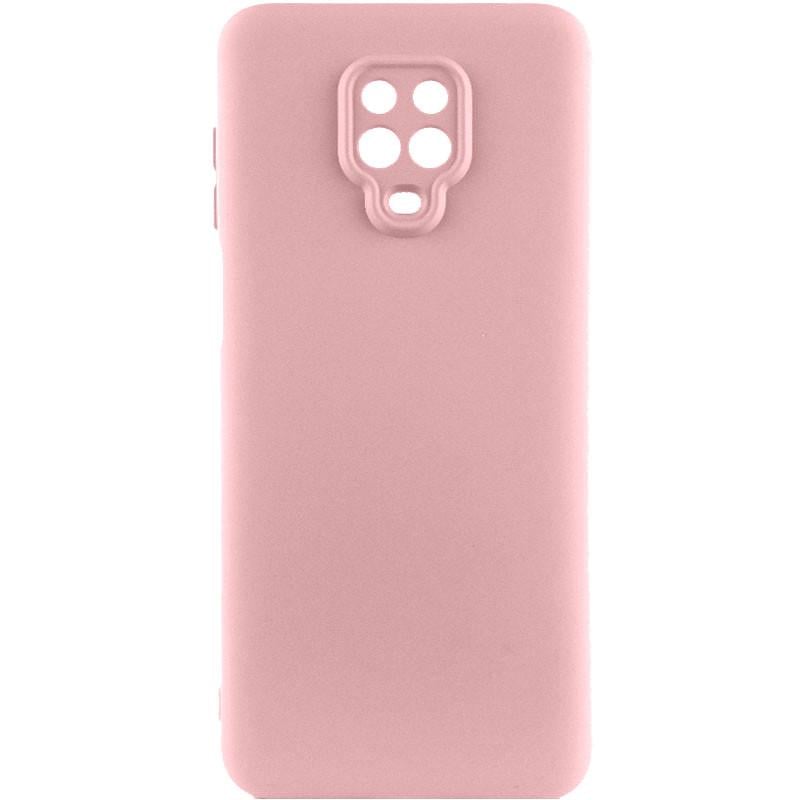 Противоударный чехол Silicone Cover Lakshmi Full Camera (A) для Xiaomi Redmi Note 9s / Note 9 Pro / Note 9 Pro Max Розовый