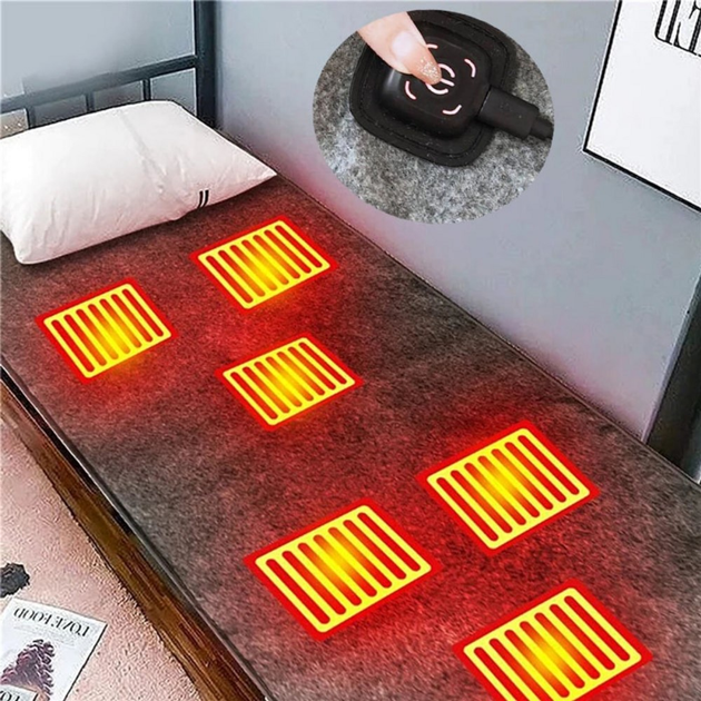 Электропростынь от USB на 3 режима односпальная 80х160 см (29511149) - фото 7