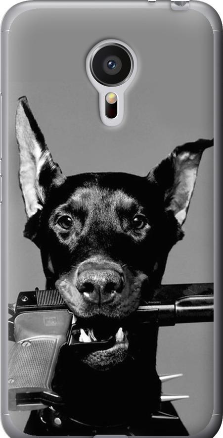 Чехол на Meizu MX5 Доберман (2745t-105-42517)